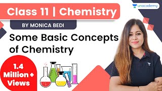 Some Basic Concepts of Chemistry  L1  Class 11 Chemistry  Monica Bedi [upl. by Ahsened]