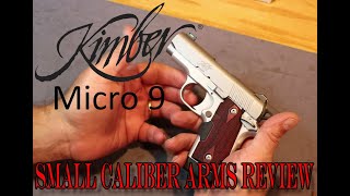 Kimber Micro 9 Elegant Concealed Carry 9mm pistol [upl. by Antonino319]