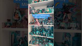 Do I have a rainbow in my Miku collection ✨🌈 hatsunemiku miku animefigures ytshorts shorts [upl. by Baggett]