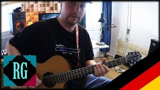 wie spielt man den Schickeria Riff  Akustik Gitarre Lesson [upl. by Hsiekal]