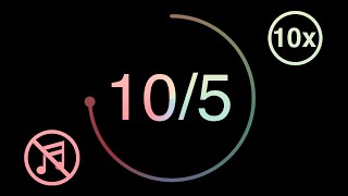 105  10 Minute Timer  5 Minute Break  Pomodoro Countdown Timer [upl. by Ezechiel]