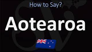 How to Pronounce Aotearoa NEW ZEALAND MAORI [upl. by Philine]