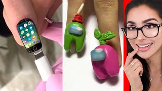 Craziest Nail Art On Another Level [upl. by Ettenawtna807]