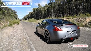 2018 Nissan 370Z manual 0100kmh amp engine sound [upl. by Airotcivairam]