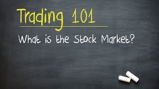 Trading 101 What is the Stock Market [upl. by Owades]