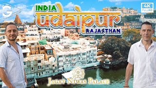 Jagat Niwas Palace Hotel in 2022 Udaipur India Travel 4k [upl. by Yendahc827]