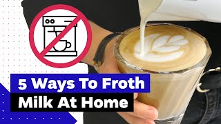 How To Froth Milk At Home Best Milk Frothers Review [upl. by Isaiah]