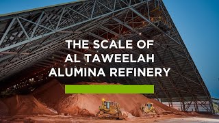 The Scale of Al Taweelah alumina refinery [upl. by Ilesara]