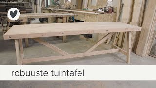 tuintafel  diy  vtwonen [upl. by Heinrich]