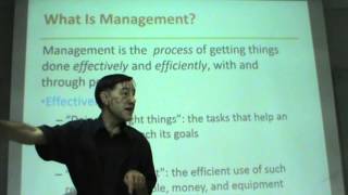 Principles of Management  Lecture 01 [upl. by Ahsema]