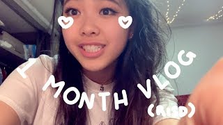 720 HOURS  One Month Vlog at RISD  Tiffany Weng [upl. by Hgielyk]