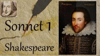 Poem by William Shakespeare  Sonnet 1 From fairest creatures we desire increase  Literaturepoems [upl. by Kerman]