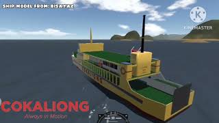 SHIP SIMULATOR l Cokaliong Shipping Lines MV Filipinas Ubay [upl. by Essex]