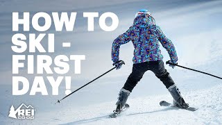 How to Ski  What you need to know for your first day  REI [upl. by Schwab82]