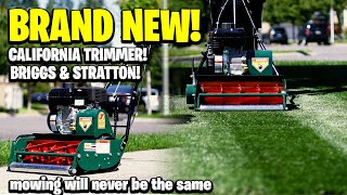 BRAND NEW California Trimmer REEL MOWER Classic Standard 20 in 7 Blade Briggs amp Stratton EPIC [upl. by Enra411]