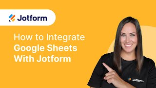 Jotform Google Sheets integration [upl. by Innaig]