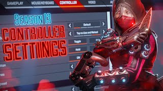 Best Apex Legends ALC Controller SETTINGS  RETICLE SEASON 13 Apex Legends [upl. by Aldarcy]