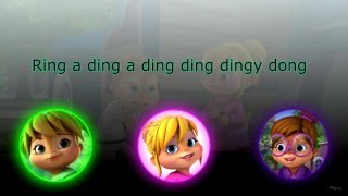 Ring A Ding by The Chipettes lyrics [upl. by Sammy]