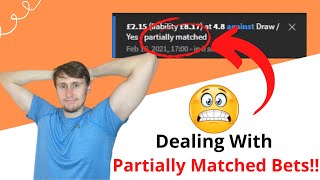 Matched Betting Partially Matched Bets Explained Includes Examples [upl. by Alaaj210]