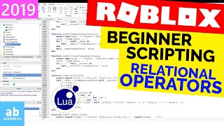 RelationalConditional Operators  Beginner Roblox Scripting 13 [upl. by Ellicott]