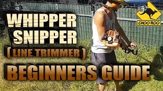 How to use a WHIPPER SNIPPER beginners guide [upl. by Maupin]