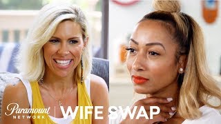 Fire Chief Mom vs Stay At Home Mom Sneak Peek  Wife Swap [upl. by Afatsuom]