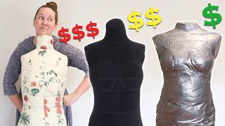 I Compared 3 DIY Custom Dress Forms [upl. by Kadner839]