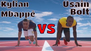 Kylian Mbappe VS Usain Bolt [upl. by Jakie]