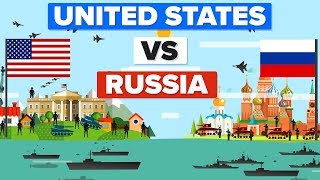 Russia VS United States USA  Who Would Win  Military Comparison 2019 [upl. by Treborsemaj]