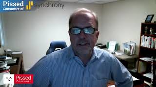 Synchrony Bank needs to be investigated by the FTC  Pissed Consumer Interview [upl. by Atinat]