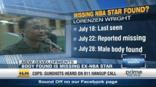 HLN Body identified as NBAs Lorenzen Wright [upl. by Kluge]