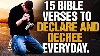 Gods Bible Promises To Decree and Declare Over Your Life [upl. by Yaluz]