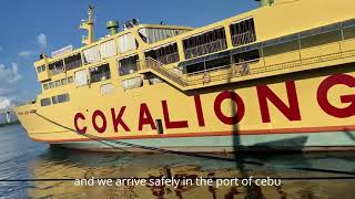 Travel Tour COKALIONG Travel Guide From OZAMIZ PORT to CEBU [upl. by Gates153]