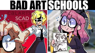 POPULAR ART SCHOOLS YOU SHOULDNT GO TO [upl. by Elianora968]