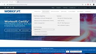 1 Introduction To Worksoft Certify [upl. by Roselane365]