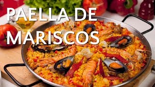 🥘 Paella de Mariscos Fácil y Deliciosa ¡Descubre el Secreto 🦐🦑 Receta Auténtica [upl. by Durrell]