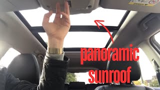 How it worksPanoramic Sunroof [upl. by Haliek535]