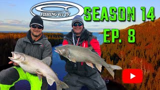 Lake Trout Jigging at Isle Royale National Park [upl. by Chrotoem736]