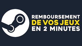 COMMENT SE FAIRE REMBOURSER UN JEU SUR STEAM  TUTO [upl. by Jesse]