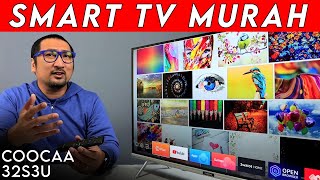 SmartTV dengan Harga Murah Review coocaa 32S3U [upl. by Aileno]