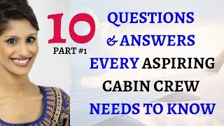 CABIN CREW INTERVIEW QUESTIONS amp ANSWERS  SINGAPORE AIRLINES [upl. by Alimak505]