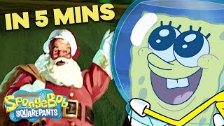 SpongeBob “Christmas Who” Holiday Special 🎅 in 5 Minutes [upl. by Carling]