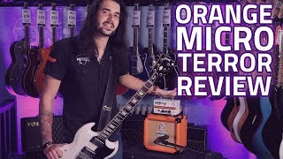 Orange Micro Terror Guitar Amplifier Head Demo Review w PPC108 Cab [upl. by Ailama]