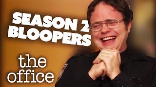 Season 2 Bloopers  The Office US  Comedy Bites [upl. by Trager]