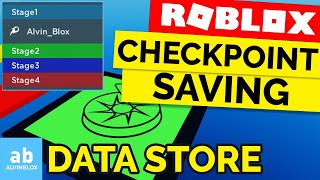 Saving Obby Checkpoints  Roblox Scripting Tutorial [upl. by Brenda]