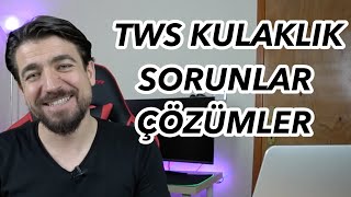 TWS Bluetooth Kulaklık SORUNLAR→ÇÖZÜMLER nasıl kullanılır ve eşleştirilir [upl. by Rahr]