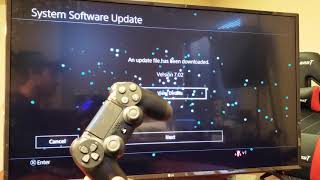 PS4 How to Update System Software [upl. by Aihsenek633]