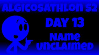 Algicosathlon S2 Day 13 [upl. by Shannan45]