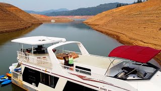 Houseboating On Shasta Lake  Escapade Houseboat Tour [upl. by Tucky927]