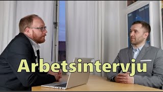 Arbetsintervju exempel och tips [upl. by Otrebmal665]